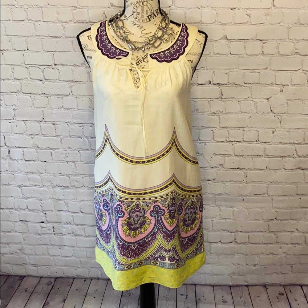 Taka by Takawear resort wear dress ornate print XS